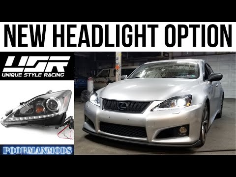 Видео: Новые фары DEPO для Lexus IS!