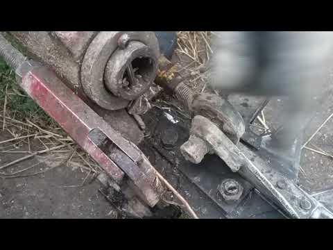 Видео: Почему конная косилка мнет траву. Как правильно отрегулировать.