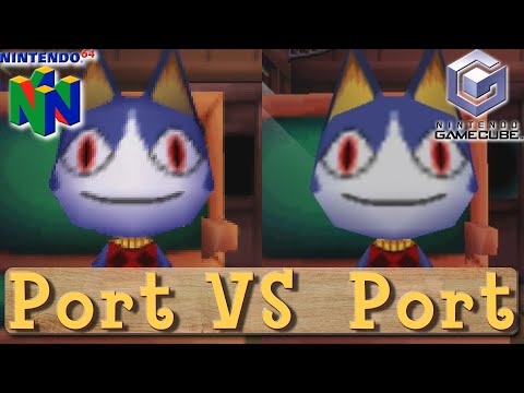 Видео: Какой порт Animal Crossing лучше?! N64 против GameCube | Порт против порта