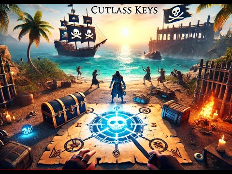 Видео: Полювання за закопаними скарбами в PvP зоні! Kutlass Keys | Tref |  The treasure maps