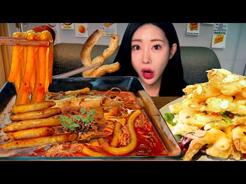 Видео: [SUB] Мукбанг Дэчанг Маратан | daechang malatang mukbang | EATING SHOW | ASMR