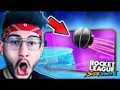 Видео: Показываю КИБЕРСПОРТ в МОБИЛЬНОЙ РОКЕТ ЛИГЕ! (Rocket League Sideswipe)