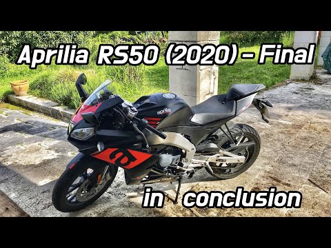 Видео: Aprilia RS 50 (2020), финал