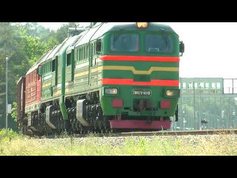 Видео: [БЧ] 2М62У-0049 и BR 232 "Ludmila" Семяноўка - Свiслач
