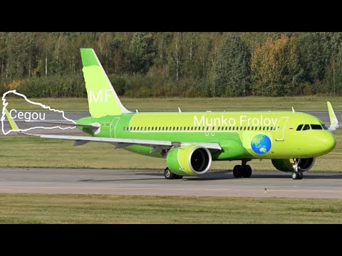 Видео: Перелёт Москва — Улан-Удэ Airbus A320-271N (NEO) А/К S7 Airlines