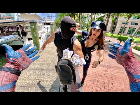 Видео: Человека-паука подставили! Теперь его разыскивает полиция!