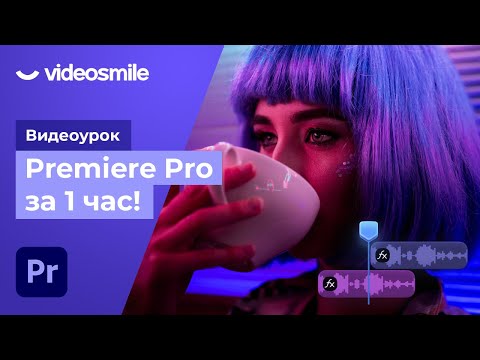 Видео: Premiere Pro за 1 час! (урок монтажа видео для начинающих)