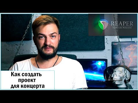 Видео: Как собрать проект для концерта, Работа в Reaper