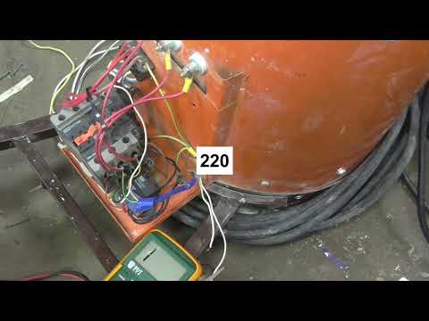 Видео: Ремонт тепловой пушки 12 кВт 380 В.