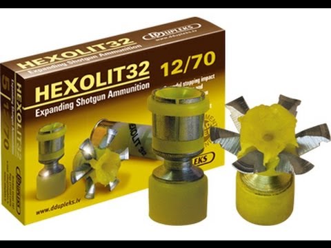 Видео: Пуля HEXOLIT 32 от тм Dupleks в "макро"