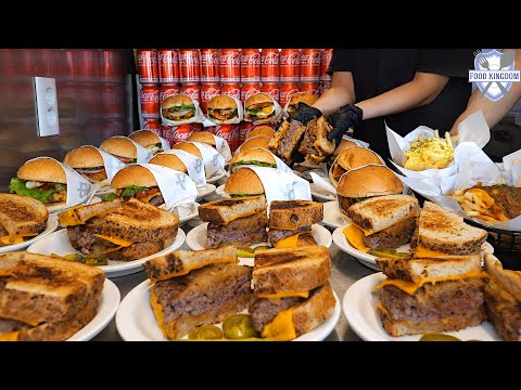 Видео: Уникально! 3 вида домашних бургеров в американском стиле / Корейская еда