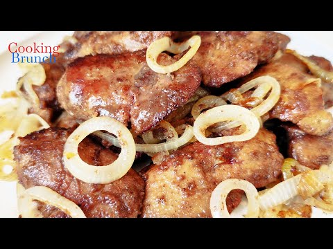 Видео: Как ВКУСНО приготовить КУРИНУЮ ПЕЧЕНЬ с ЛУКОМ. Самый быстрый и простой рецепт!