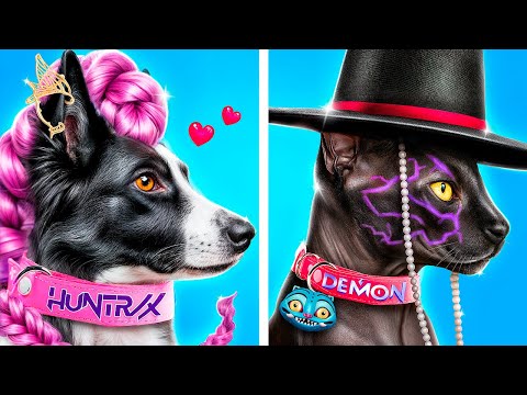 Видео: Моя собака пропала! K-Pop Demon Hunters в реальной жизни!