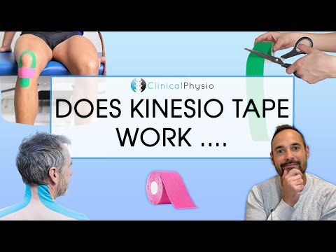 Видео: Действительно ли работает кинезио тейп? | Эксперт-физиотерапевт анализирует доказательства эффект...
