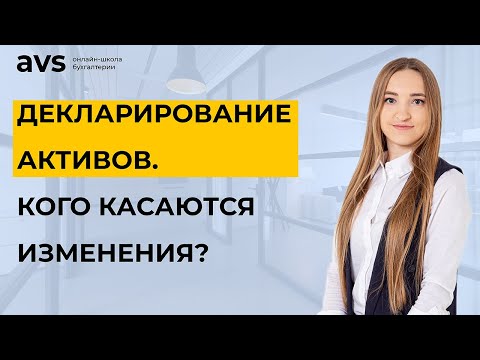 Видео: С 1 сентября добровольное декларирование активов. Кого касаются изменения?