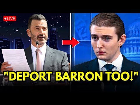 Видео: Бэррон Трамп рухнул после того, как Джимми Киммел раскрыл его «шокирующие секреты» в прямом эфире