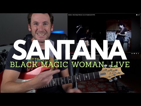 Видео: Учитель игры на гитаре РЕАКЦИЯ: Сантана — Black Magic Woman | Концерт в Тэнглвуде (1970)
