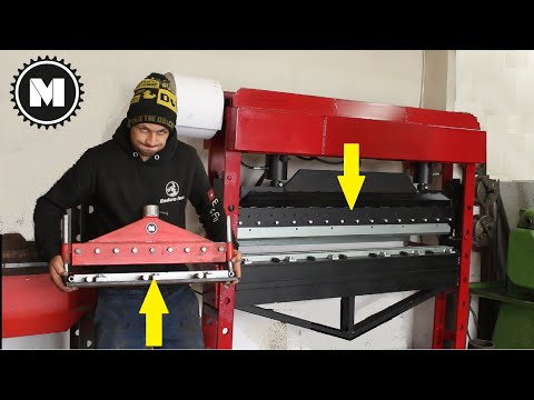 Видео: Изготовление гидравлического гибочного пресса