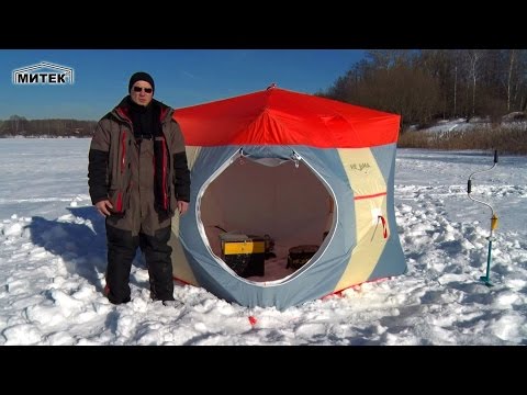 Видео: Особенности зимней палатки Нельма 2 куб люкс и ее уникальный внутренний тент
