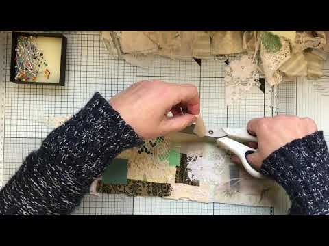 Видео: Тканевый журнал из обрезков №1