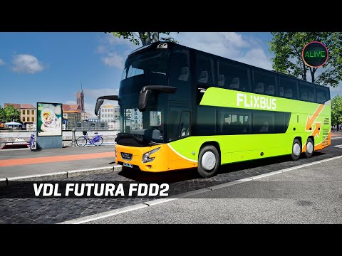 Видео: [FERNBUS SIMULATOR] ОБЗОР VDL FUTURA FDD2