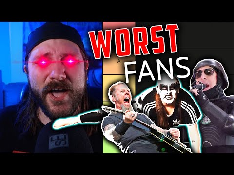 Видео: Список худших поклонников рока и металла