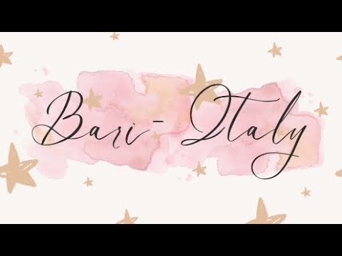 Видео: Влогмас 1 - Бари,Италия