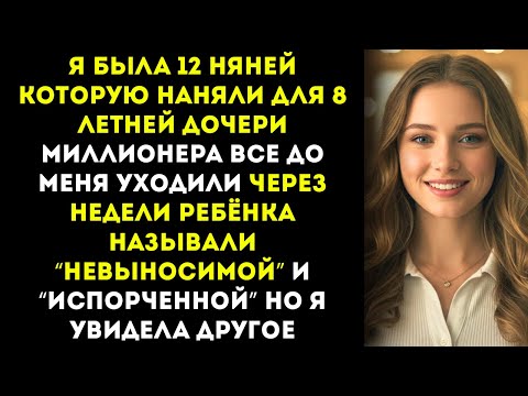 Видео: Меня наняли няней для «невозможной» дочери миллионера. Все увольнялись. Вот почему я осталась