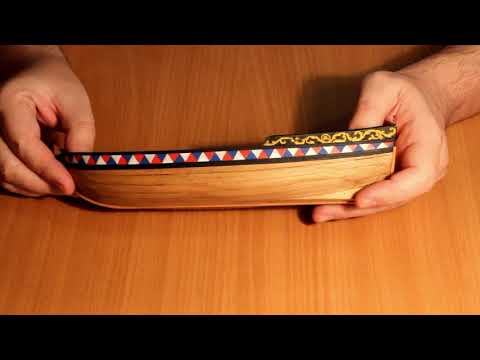 Видео: сборка ботика Петра I "Святой Николай" (часть 1)