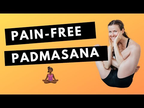 Видео: Падмасана: 3 секрета безболезненной позы лотоса