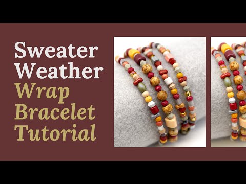 Видео: Урок по изготовлению браслета-обёртки "Sweater Weather Wrap" от Лорен Фенти