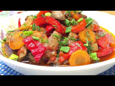 Видео: КУРИНАЯ ПЕЧЕНЬ с овощами на сковороде