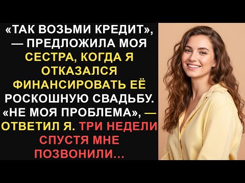 Видео: «Возьми кредит», — предложила моя сестра, когда я отказалась дать ей деньги... Лучшие истории Reddit