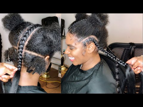 Видео: Как заплести ровные косы/корнроу с прямой спиной так, чтобы они не смещались в сторону