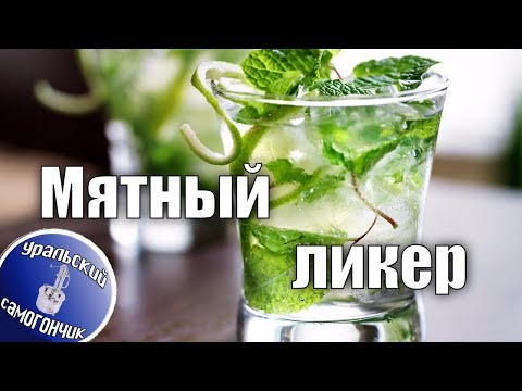 Видео: Мятный ликер на самогоне, приготовление, дегустация.