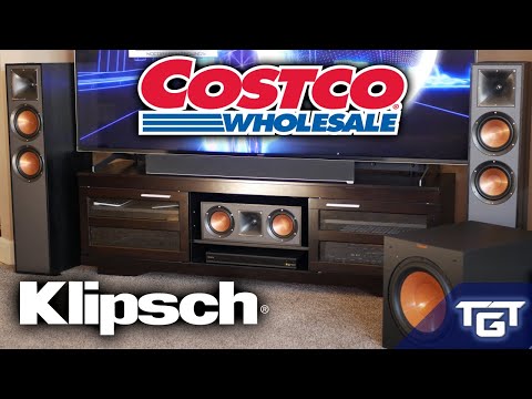 Видео: ОБЗОР БЮДЖЕТНОЙ АКУСТИЧЕСКОЙ СИСТЕМЫ KLIPSCH 5.0.2 DOLBY ATMOS ОТ COSTCO! | ЛУЧШИЕ АКУСТИЧЕСКИЕ С...