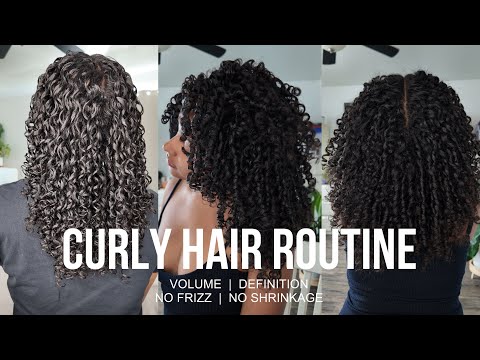 Видео: Получайте идеальные локоны каждый раз | Моя пошаговая инструкция по уходу за кудрявыми волосами!