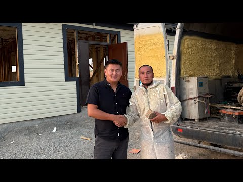 Видео: 17-үйдүн ичин Термо пена менен жылуулоо иштери болуп жатат 🏠✅👍