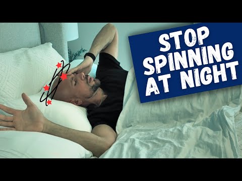 Видео: Головокружение при поворотах в постели? Попробуйте это перед сном.