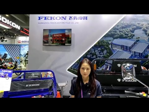 Видео: Трициклы и мотоциклы FEKON. Интервью на выставке CFAIR.