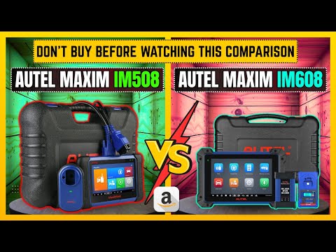 Видео: Autel IM508 против Autel IM608 — не покупайте, пока не посмотрите это сравнение!