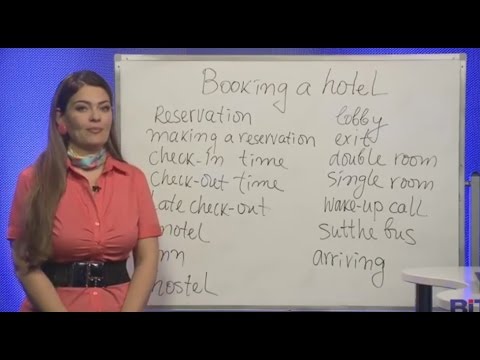Видео: Резервация за хотел, Booking a hotel - Учи английски с Николая, Еп. 32, Сезон 3