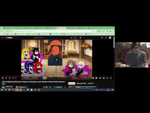 Видео: Highschool Dxd react to Naruto and Sasuke as new students || Naruto Gacha Reaction / Part 1/Реакция