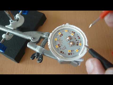 Видео: Ремонт светодиодной лампы