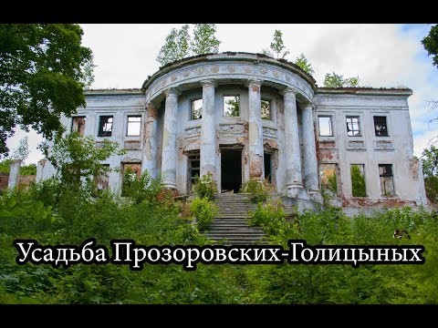 Видео: Заброшенная усадьба князей Прозоровских-Голицыных в с.Зубрилово, Пензенская область