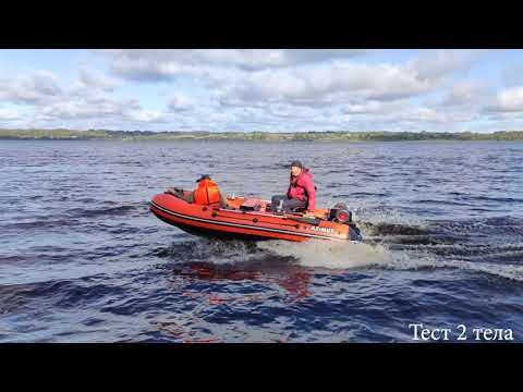 Видео: Мотор ( ns marine 9.8 ) +  лодка Азимут 385 Everest (эксперемент)            [ Зеркальная рыбалка ]