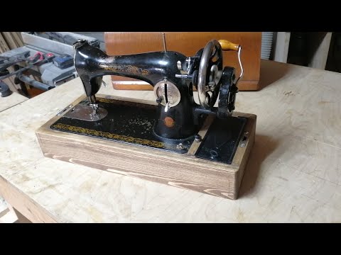 Видео: новый поддон - подставка для швейной машинки