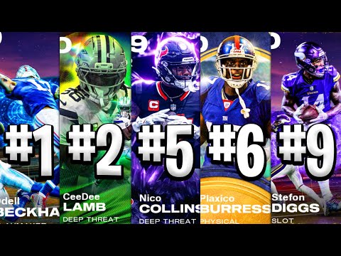 Видео: 10 лучших принимающих в Madden 26!