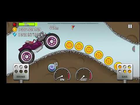 Видео: Играю hill climb racing