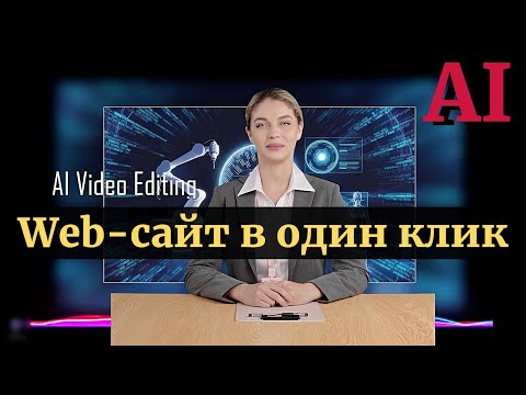 Видео: Web-сайт в один клик.